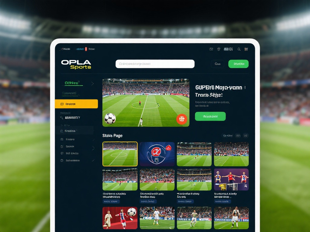 选择体育赛事：进入平台后，点击体育赛事页面，浏览你