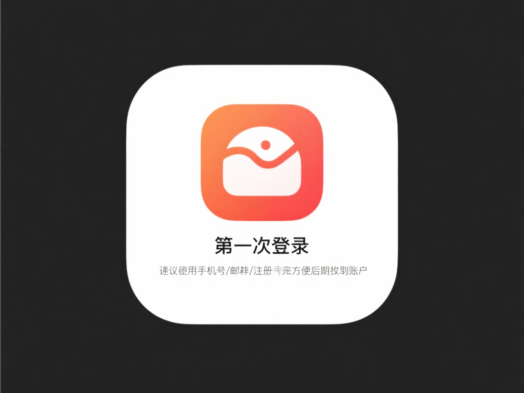 首次登录：安装完成后，点击图标打开应用，按照提示完