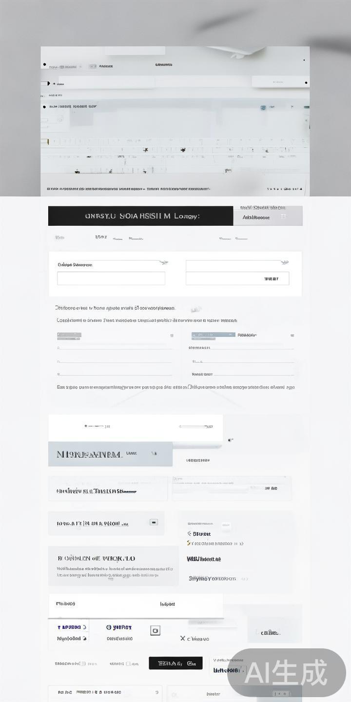 简洁明了的界面设计
官网首页布局合理，操作流程清
